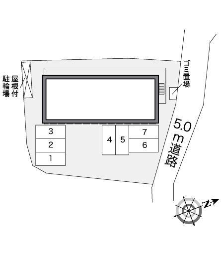 綾(26889)の駐車配置図