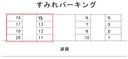すみれパーキングBゾーンの駐車場