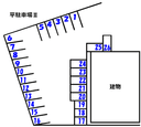 平駐車場Ⅱの駐車場