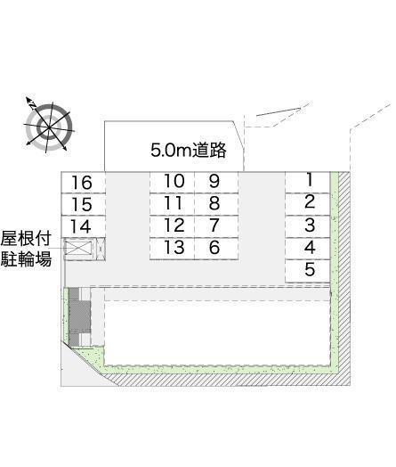アルト山手(42691)の駐車配置図