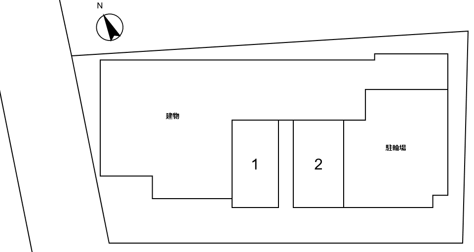Ｌｏｇ　Ｋｏｍａｇｏｍｅの駐車配置図