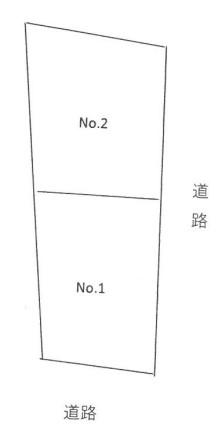 森越町駐車場の駐車配置図