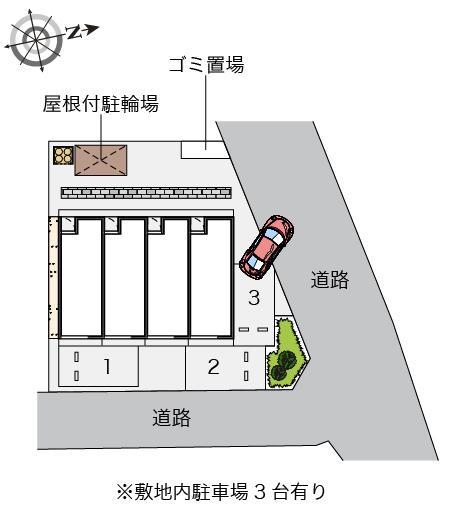 あかつき(46292)の駐車配置図