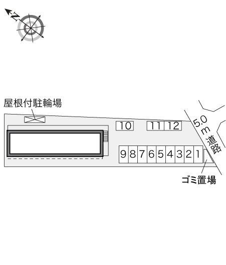 ジュネス　Ⅱ(29391)の駐車配置図
