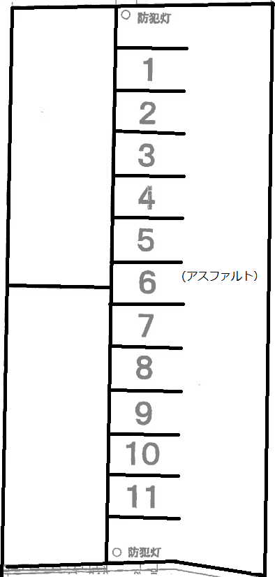 扶桑-44の駐車配置図