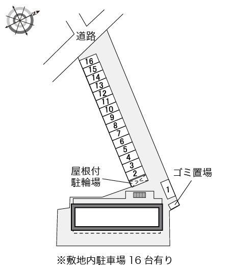中友５(40144)の駐車配置図