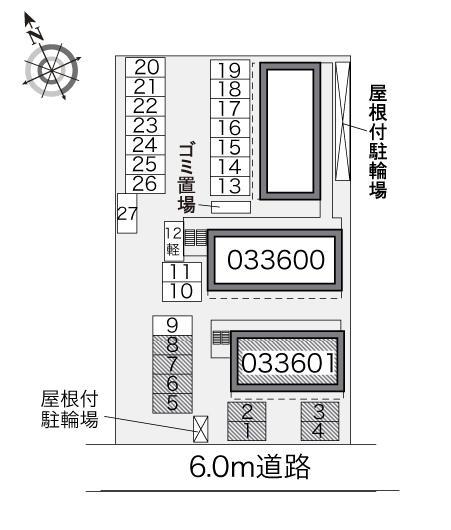 ＳＯＡＲＥＲⅡ(33601)の駐車配置図