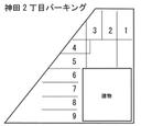 神田2丁目パーキングの駐車場