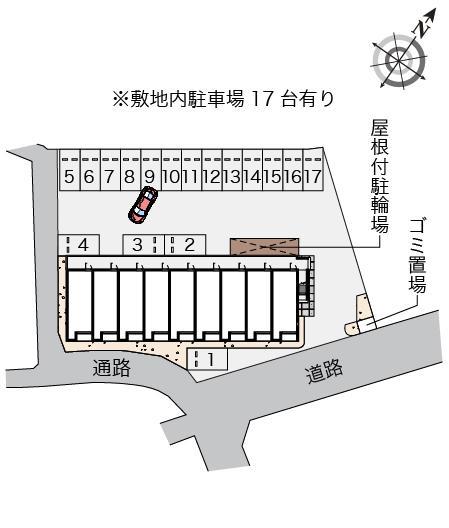 ＴＮ　Ｋ１５(55478)の駐車配置図