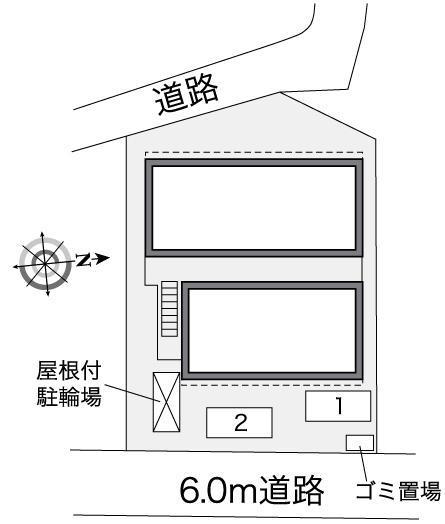 カクタス(35843)の駐車配置図