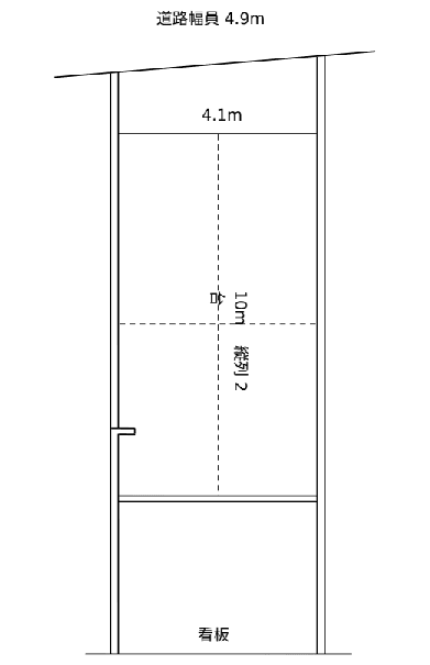 第２ＫＳパーキングの駐車配置図