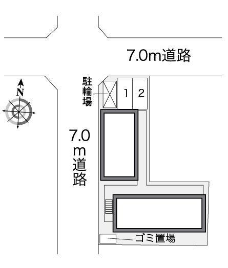 ＧＫ(27108)の駐車配置図