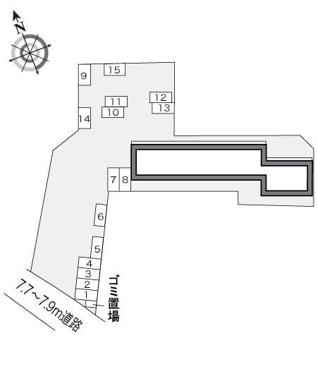 ｆｏｒｅｓｔ(21173)の駐車配置図