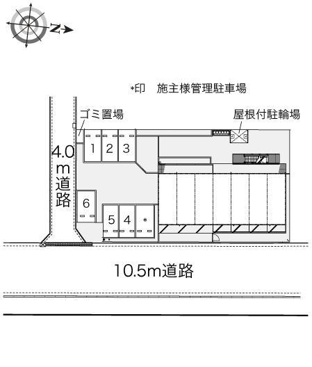メゾン　五月館(41489)の駐車配置図