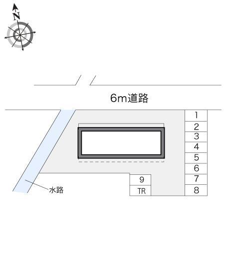 アージュ(10333)の駐車配置図