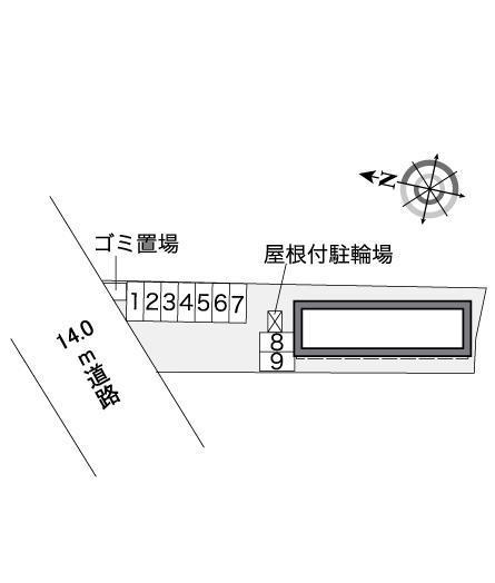 Ｍｅｒｉｔ(37487)の駐車配置図