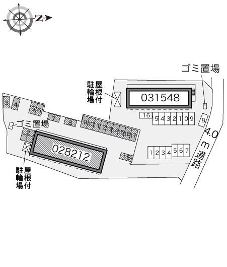 八萬屋(28212)の駐車配置図