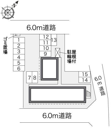 ＬＡＦＯＲＥＴⅠ(23225)の駐車配置図