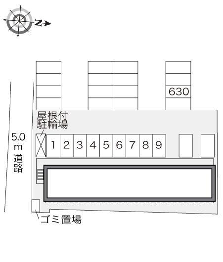 道(24461)の駐車配置図