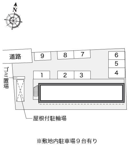 下川入(18734)の駐車配置図