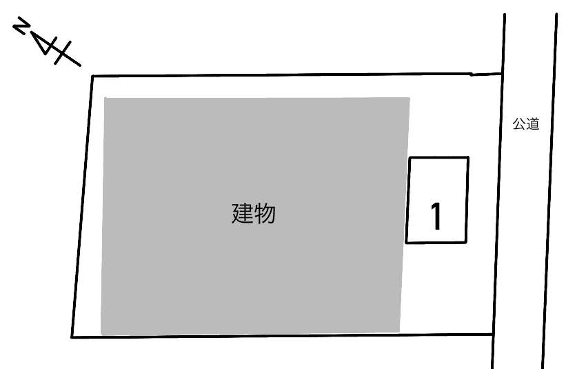 ミレニアムⅡの駐車配置図