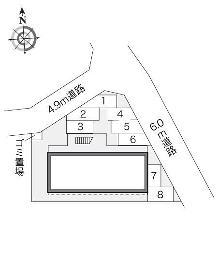 すみれ(21526)の駐車配置図