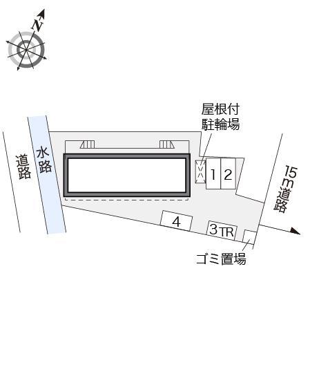 ＤＥＮ(10867)の駐車配置図