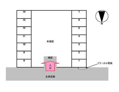 KO3の駐車配置図