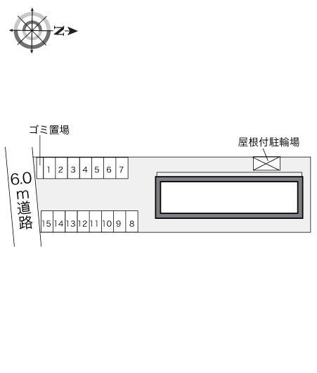 ＳＣＨＩＥＬＥ(22955)の駐車配置図