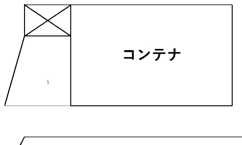 FK苗代町1001駐車場の駐車配置図