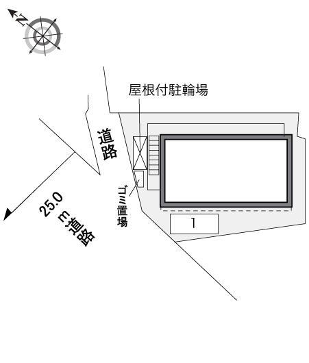 コスモス(32919)の駐車配置図