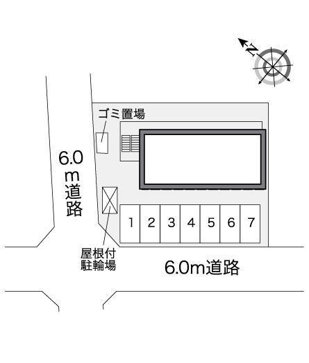 花風(27004)の駐車配置図