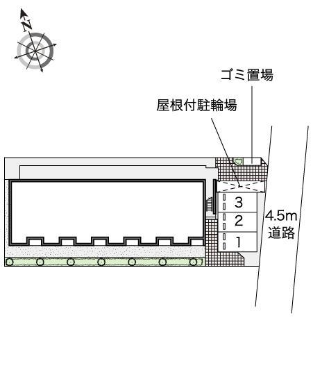 さくら３(52589)の駐車配置図