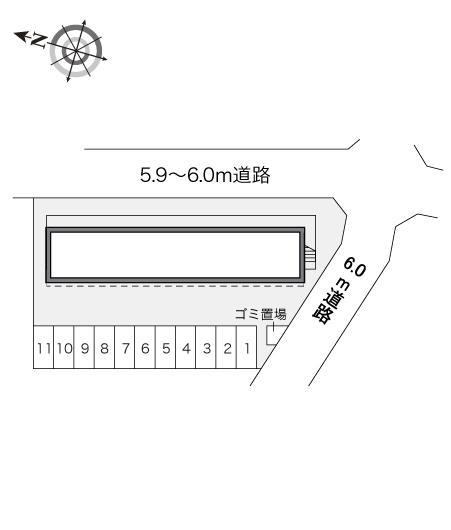 輝(15646)の駐車配置図