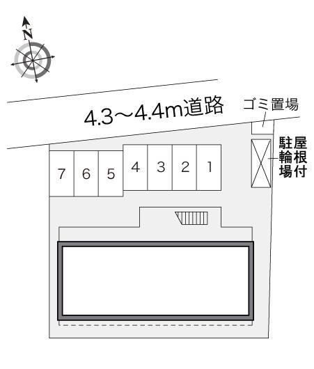 フレンズ(15229)の駐車配置図
