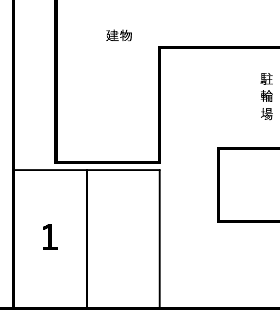 ＶＥＳＳＥＬ　ＩＮＮの駐車配置図