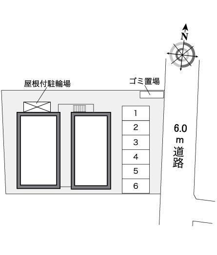 カーサ　キース(25824)の駐車配置図