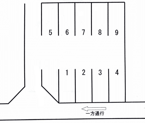 高砂7-24駐車場の駐車配置図
