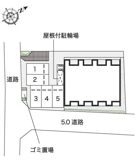 さくらＡ(52808)の駐車配置図