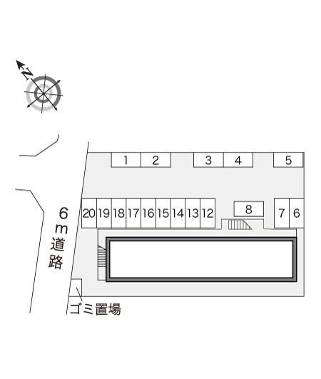 カシオペア(13314)の駐車配置図
