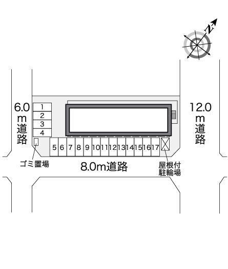 ＧＯＬＤ　ＬＥＯ　Ⅱ(25814)の駐車配置図