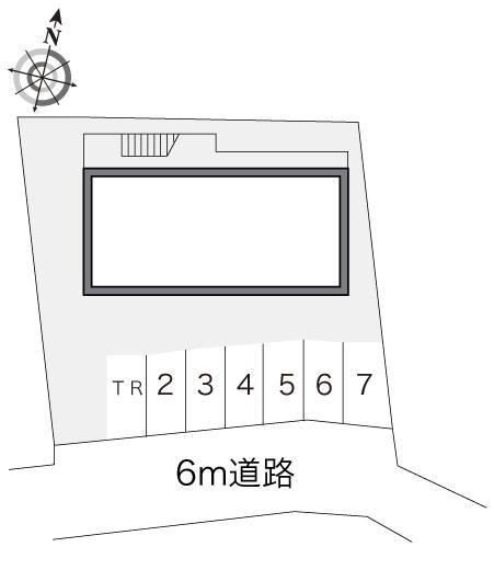 シティーリバー(11543)の駐車配置図