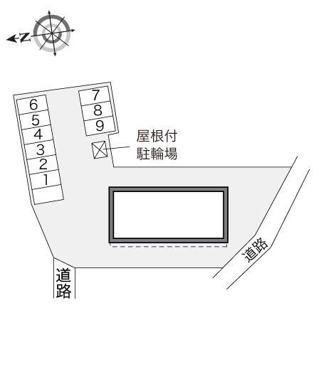 後城(28879)の駐車配置図