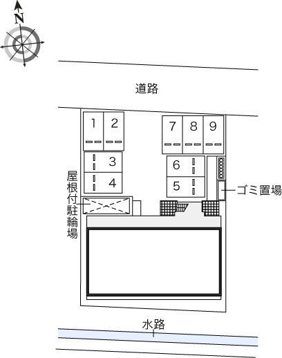 ＭＩＮＡＭＩＹＡＭＡ(44725)の駐車配置図