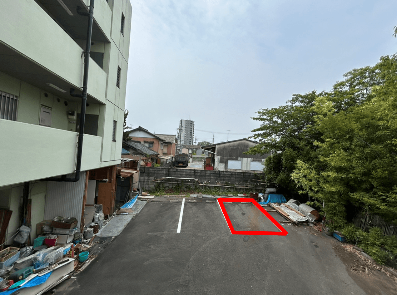 グリーンハイツ駐車場の外観・駐車場イメージ2枚目