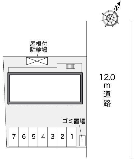 うりずん(26388)の駐車配置図