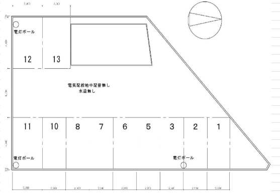 (有)フジ・エステートﾓｰﾀｰﾌﾟｰﾙの駐車配置図