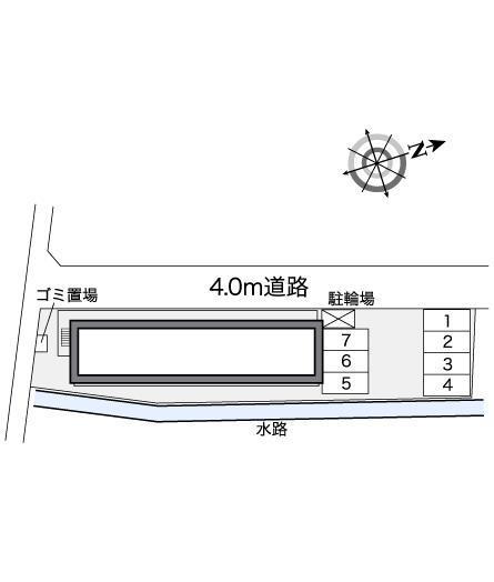 フロンティア(26007)の駐車配置図