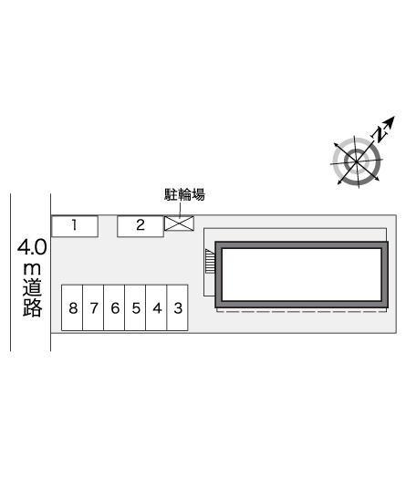 ＴＯＭＩＮＡＧＡ(25142)の駐車配置図