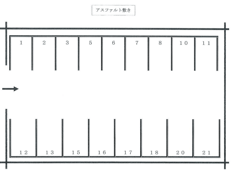 ３５５の駐車配置図